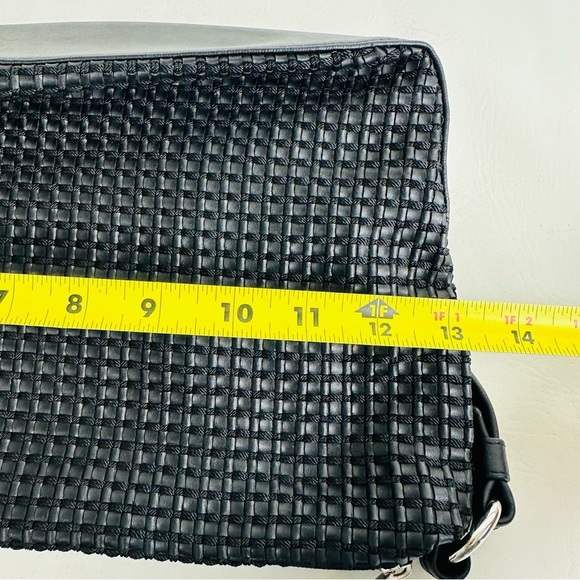 The Sak Elliot Lucca Black Textured Crossbody Shoulder Bags Handbag Purse - Picture 9 of 12